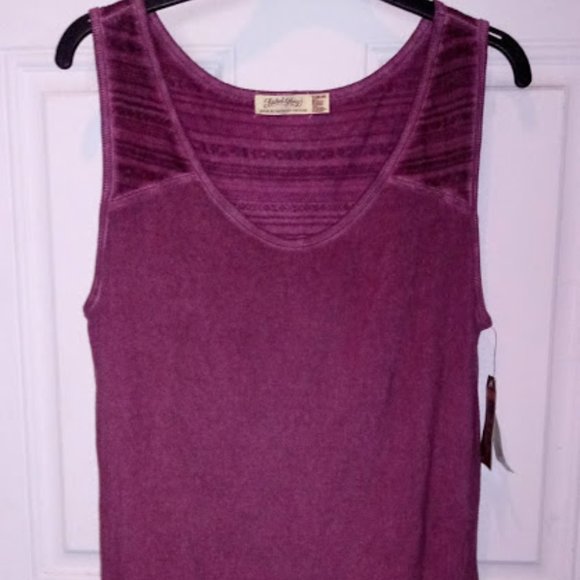 Faded Glory Tops - SOLD! NWT Tank Top 2X 18/20 Purple Eggplant